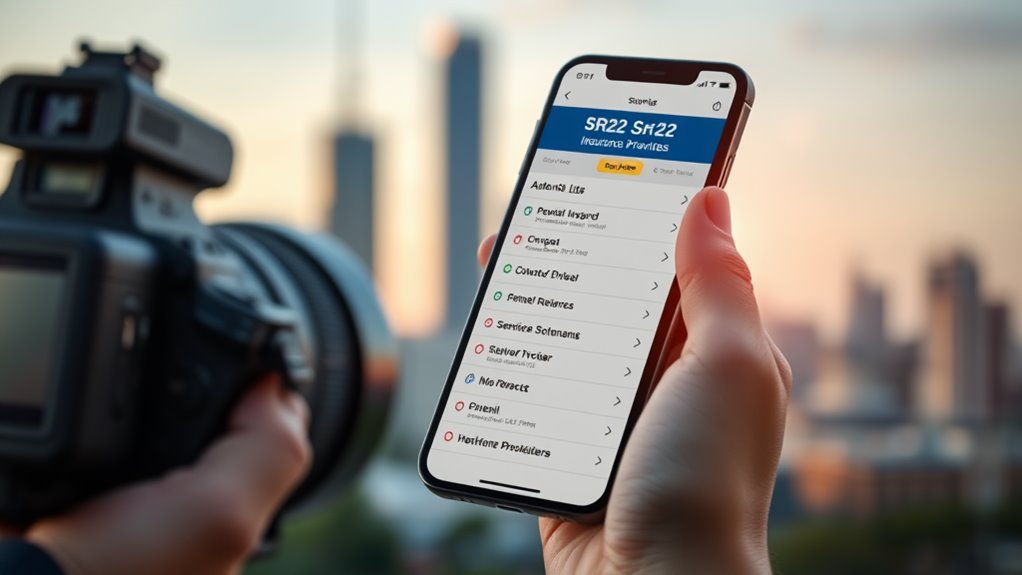 authorized sr22 insurance providers