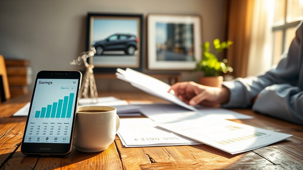 financial savings and support